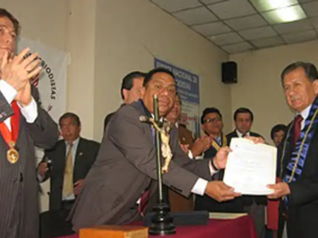 Suspenden elecciones en Colegio de Periodistas del Perú por irregularidades