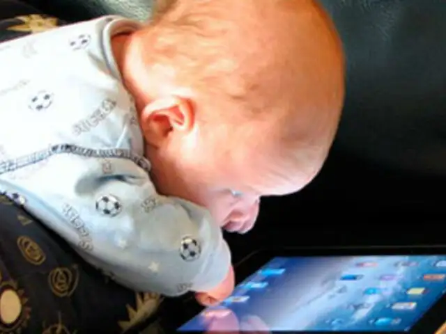 Estudio revela que niños aprenden a usar tablet's aún antes de hablar