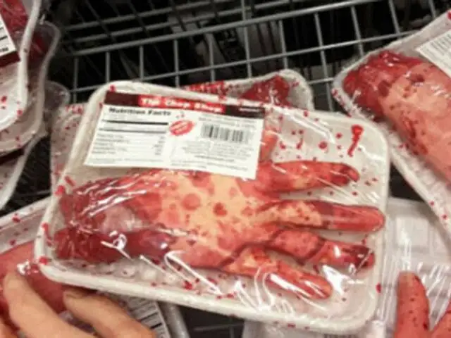 Retiran ‘carne humana’ empaquetada de un supermercado en Noruega