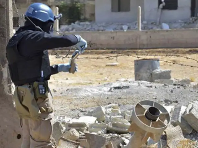 Siria culminó con la destrucción de sus fábricas de armas químicas