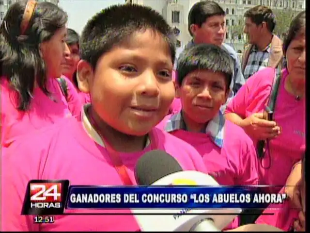 Ganadores del Concurso ‘Los Abuelos Ahora’ recorrieron atractivos limeños