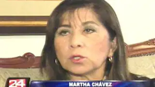 Martha Chávez presidirá grupo de trabajo que evaluará conclusiones de la CVR