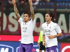 Bloque Deportivo: Fiorentina venció 2-0 al Milan con gol de Vargas