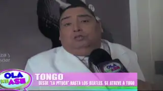 ‘Tongo’ cuenta detalles de sus fenómenos musicales en una divertida entrevista