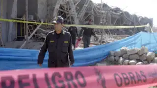Arequipa: muro de estadio en construcción se desploma y aplasta a 16 obreros