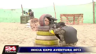 Se inició el Expo Aventura 2013 con más de 20 deportes extremos