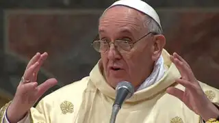 Papa Francisco sentenció la cultura de la corrupción y el soborno