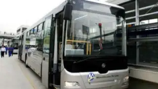 Bus de El Metropolitano atropelló a un hombre en el Centro de Lima