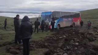 Huancavelica: delincuentes asesinan a dos policías en atraco a ómnibus