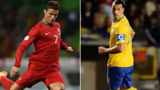 CR7 vs Zlatan: Portugal y Suecia protagonizan partidazo por el repechaje