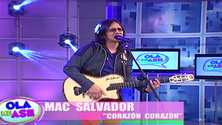 Mac Salvador despide la semana de Ola ke Ase con su canción ‘Corazón corazón’
