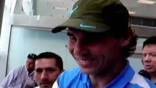 Bloque Deportivo: el gran Rafael Nadal llegó a Lima para jugar con David Ferrer