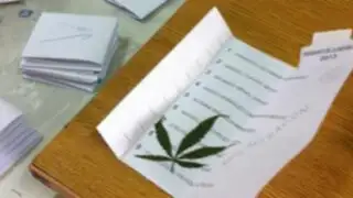 Elecciones en Chile: hallan marihuana en una cédula durante conteo de votos