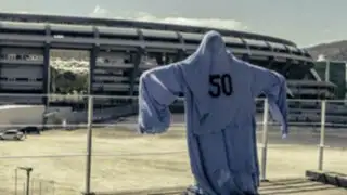 VIDEO: el ‘fantasma uruguayo’ del ‘Maracanazo’ el 50’ ya está en Brasil