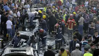 Impactantes imágenes del atentado terrorista en la embajada iraní en Líbano