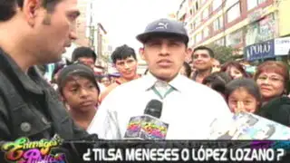 ¿Tilsa Meneses o López Lozano? política y espectáculo en la agenda de los peruanos