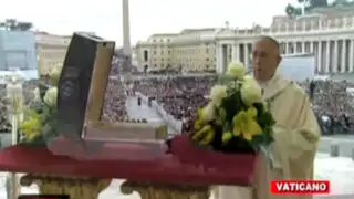 VIDEO: Papa Francisco mostró los huesos de San Pedro en el Vaticano