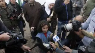 VIDEO: misil cae cerca de niños sirios cuando eran entrevistados por un reportero