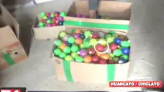 Huancayo: incautan 250 kilos de material pirotécnico en un taller clandestino