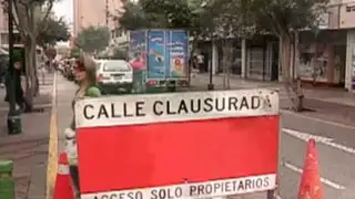 Miraflores: cierran tránsito en Avenida Larco por obras de asfaltado