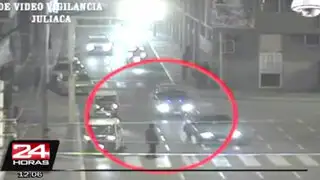 VIDEO: mototaxista en estado de ebriedad atropelló a transeúnte en Juliaca
