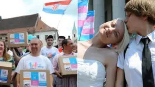 Polémica en Croacia por referéndum que prohibe matrimonio gay