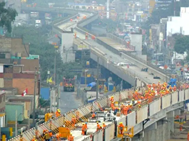 Empresa a cargo del Metro de Lima advierte que no estaría terminado para 2019