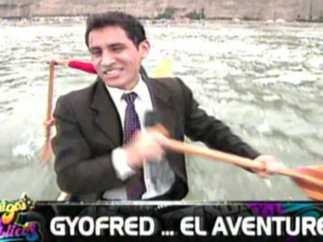 Gyofred, el aventurero: reportero visita los deportes extremos de la 'Expo Aventura'