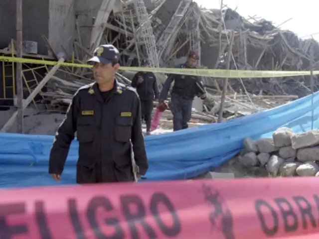 Arequipa: muro de estadio en construcción se desploma y aplasta a 16 obreros