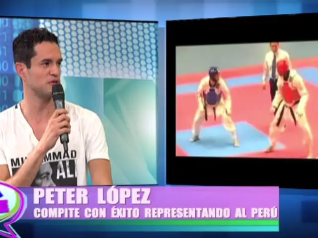 Taekwondista Peter López promete retener medalla de oro en Juegos Bolivarianos
