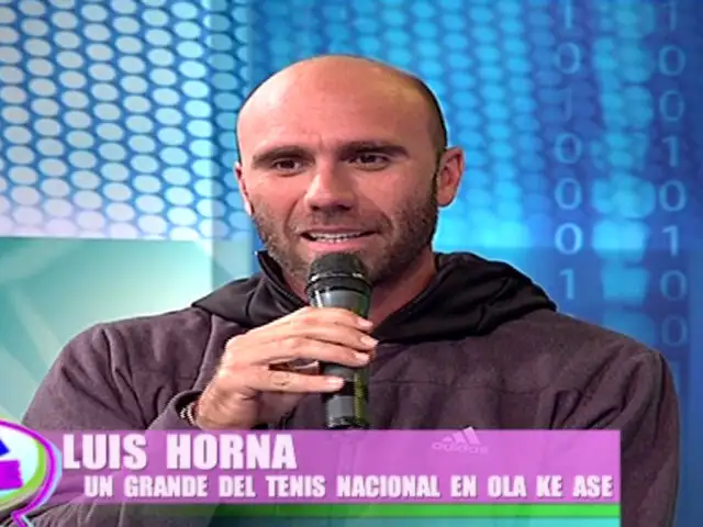 La Capitana presenta a un grande del tenis nacional, Luis Horna Biscari