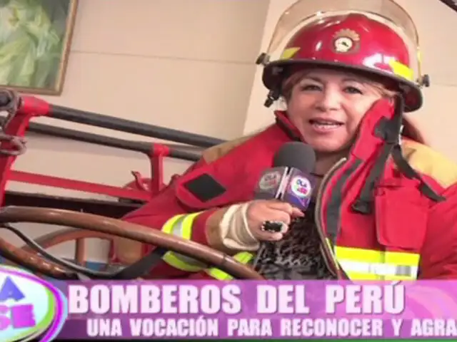 ‘Vocaciones’ nos presenta ‘Un día en el Cuerpo General de Bomberos del Perú