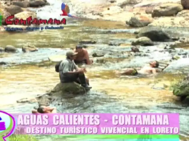 Aguas Calientes-Contamana: Conozca una de las maravillas de la ciudad de Loreto