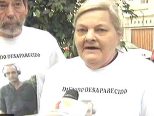Madre de argentino desaparecido en Lima pierde esperanzas de hallarlo con vida