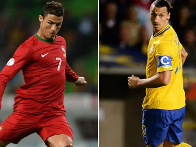 CR7 vs Zlatan: Portugal y Suecia protagonizan partidazo por el repechaje