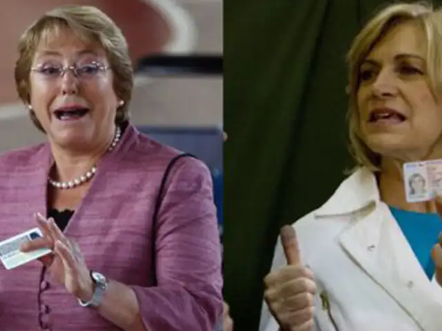 Elecciones presidenciales en Chile: Bachelet y Matthei emitieron su voto