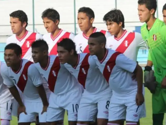 Selección nacional Sub 15 derrotó por 2-1 a Paraguay en debut del Sudamericano