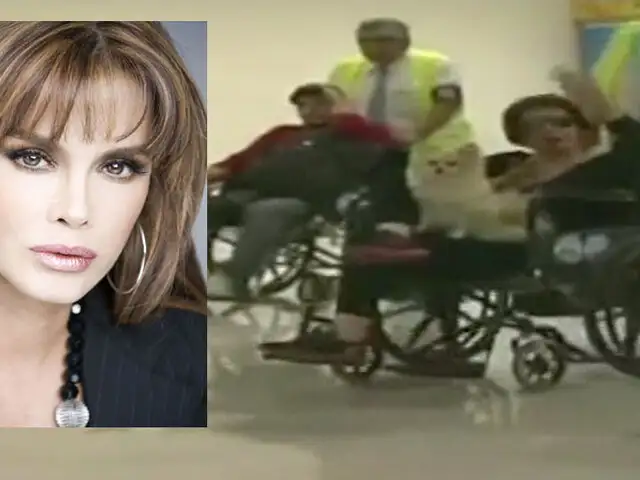 Conmoción en México: famosa actriz Lucía Méndez apareció en silla de ruedas