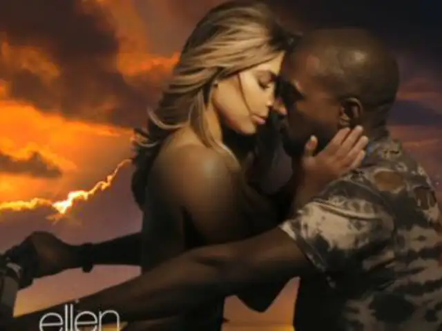 VIDEO: Kim Kardashian se luce en topless en nuevo videoclip de Kanye West