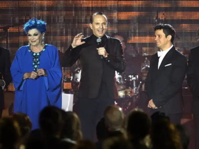 Grandes estrellas de la Música rindieron tributo a Miguel Bosé en Las Vegas