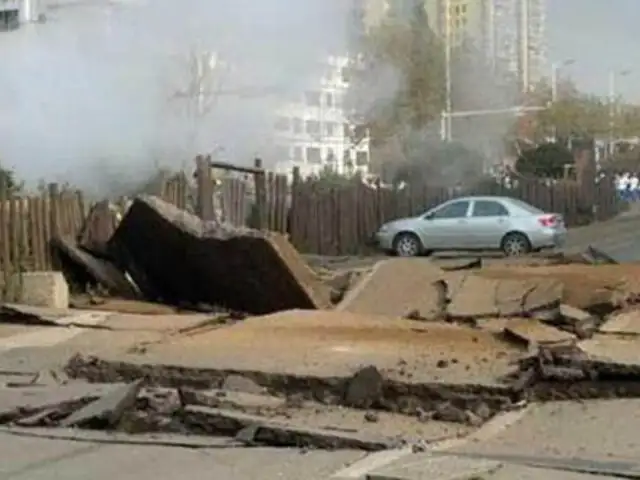 China: 35 muertos y siete heridos de gravedad tras detonación de oleoducto
