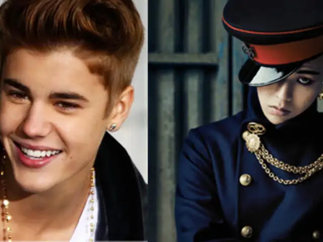 Cantante surcoreano G-Dragon y Justin Bieber presentarían dueto para el 2014
