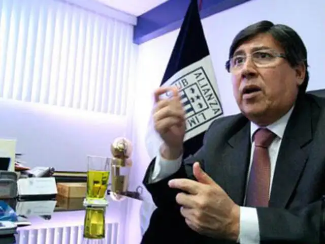Continúa prófugo Guillermo Alarcón, ex presidente de Alianza Lima