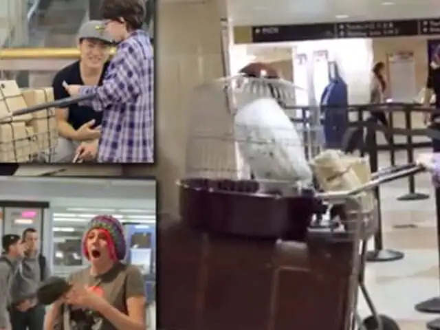 VIDEO: "Harry Potter" dejó atónitos a pasajeros de un tren de Pennsylvania