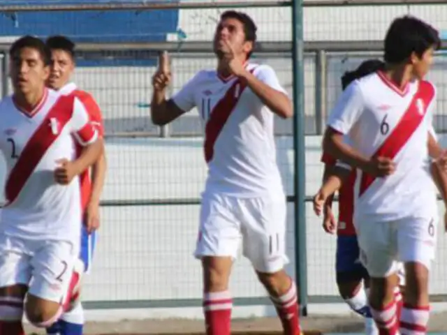 Selección peruana Sub-15 enfrenta hoy a Colombia en la final del Sudamericano