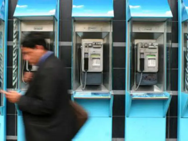 Bajan en 9% las llamadas de teléfonos públicos a celulares