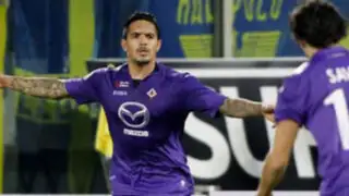 VIDEO: Juan Manuel Vargas anota golazo en la victoria parcial de la Fiorentina