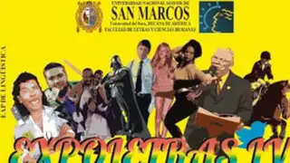 Universidad Nacional Mayor de San Marcos presenta EXPOLETRAS IV