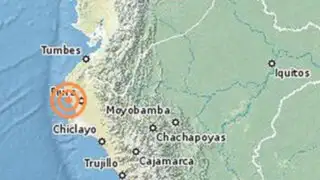 Sismo de 4 grados de magnitud remeció distrito piurano de Máncora