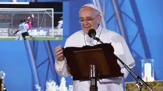 Papa Francisco "alienta" a la selección argentina para Mundial Brasil 2014